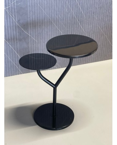 طاولة خدمه رخام اسود 001