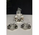 طقم ضيافة -Silver 18 قطعة