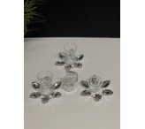 طقم ضيافة 36 قطعه كريستال اسود