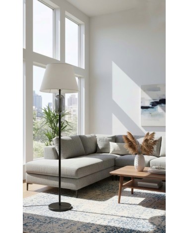 ابجورة كريستال طويلة اسود