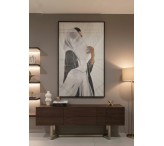 لوحة مع علاقة مقاس 180* 100