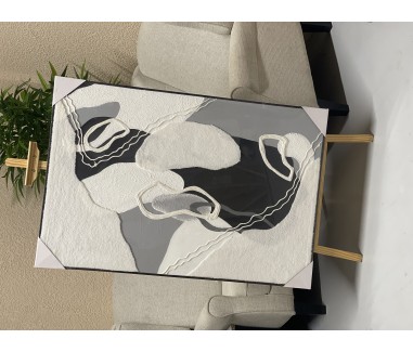 لوحه مقاس 120*80 اسود