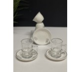 طقم فضي 36 قطعه