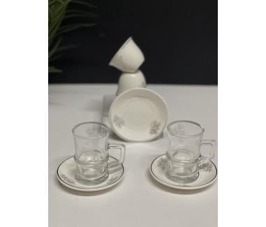 طقم فضي 36 قطعه