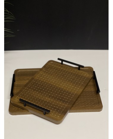 طقم صواني خشبي 015