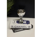 مبخره فضي بقاعدة شفاف