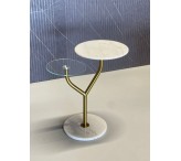 طاولة خدمه رخام ذهبي 003