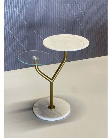 طاولة خدمه رخام ذهبي 003