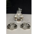 طقم قهوة وشاي - 18 قطعة