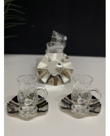 طقم قهوة وشاي - 18 قطعة