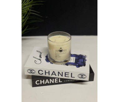 شمعة اروما شفاف 500 جرام