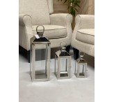 طقم فوانيس فضي