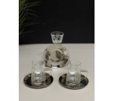 طقم فضي 18 قطعه 0135