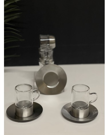 طقم ضيافة 18 قطعه مطفي