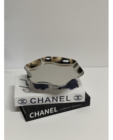 صحن تقديم وسط فضي 01