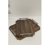 طقم صواني خشبي 015