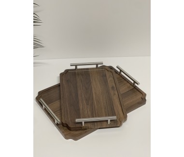 طقم صواني خشبي 015