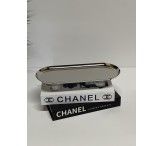 صحن تقديم كبير فضي 02