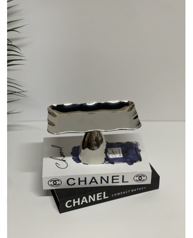 صحن تقديم صغير فضي 05