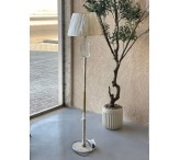 ابجورة كريستال طويلة ذهبي