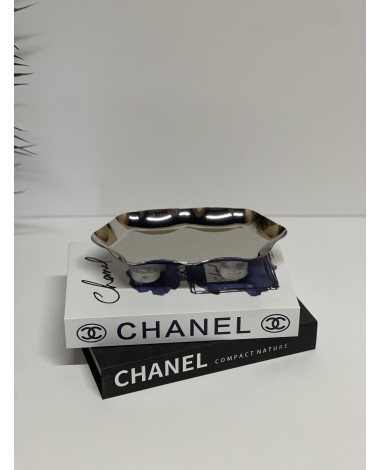 صحن تقديم صغير فضي 04