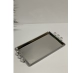 صينية كريستال كبيرة 