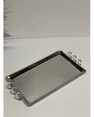 صينية كريستال كبيرة 