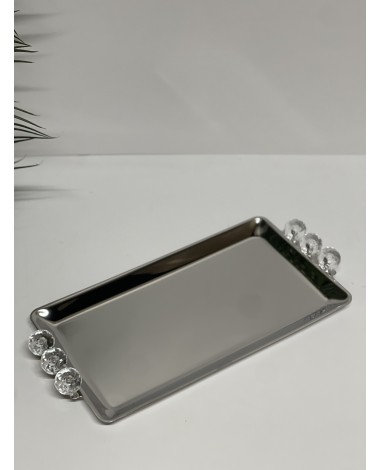 صينية كريستال وسط