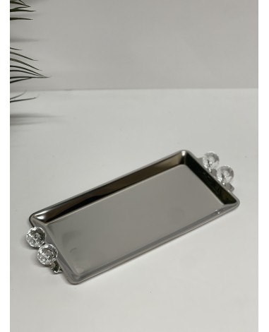 صينية كريستال صفير