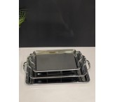 طقم تباسي فضي 04