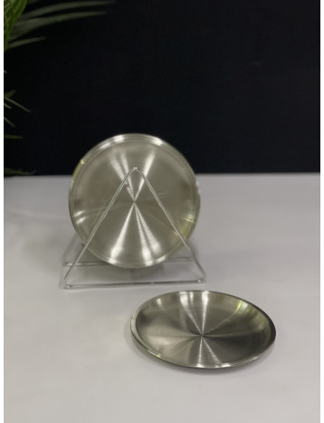 طقم صحون فضي 