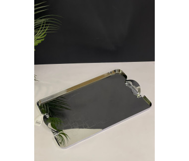 صينية تقديم فضي كبير 01