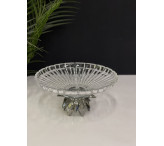 صحن بقاعدة كريستال