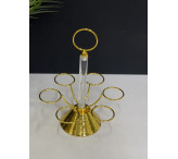 حامل فناجيل ذهبي 015