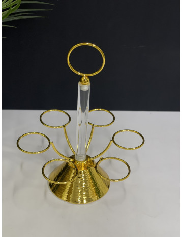 حامل فناجيل ذهبي 015