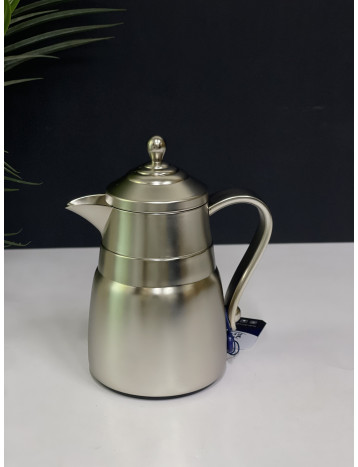 ترمس فضي مطفي 0.3لتر