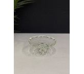 صحن كريستال صغير
