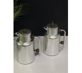 طقم ترامس قهوة شاي خشبي