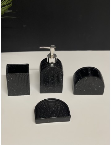 طقم حمام اسود