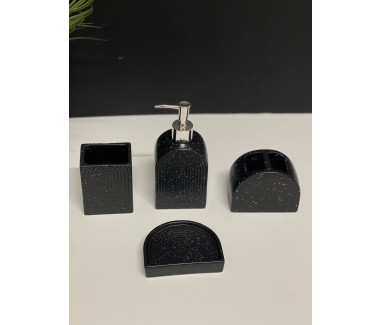 طقم حمام اسود