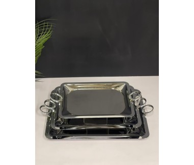 طقم تباسي فضي 03