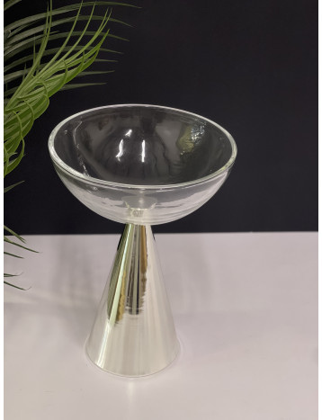 صحن تقديم بقاعدة  طويل