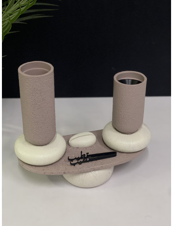 طقم مبخرة مع قاعدة 02