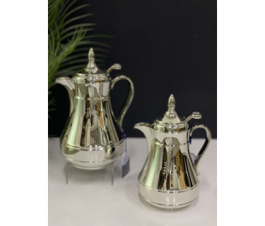 طقم ترامس مشاعل فضي لامع