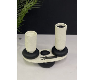 طقم مبخرة مع قاعدة 03