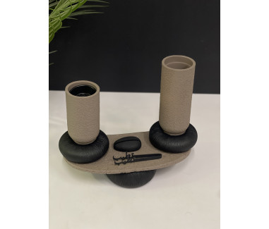 طقم مبخرة مع قاعدة 04