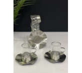 طقم دبل فضي 