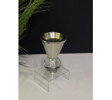 مبخره فضي بقاعدة كريستال 