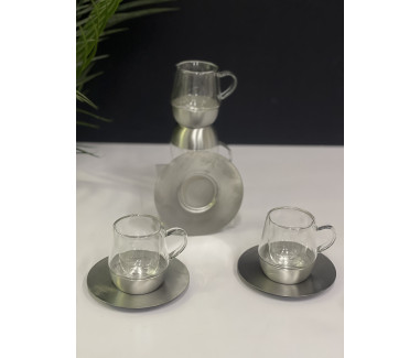 طقم  6 كاسات شاي دبل