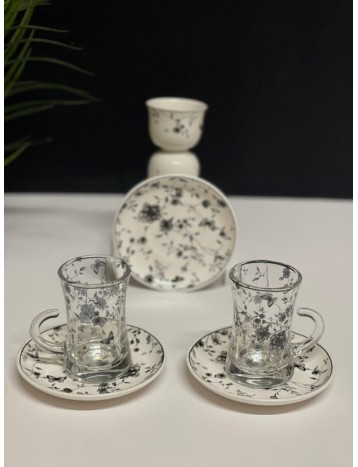 طقم شاي وقهوة 18قطعة 01